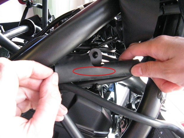 Lower rubber sheet