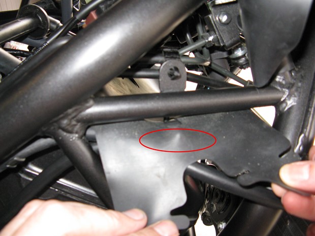 Lower rubber sheet