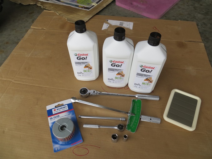 Some of the tools and supplies you may need.