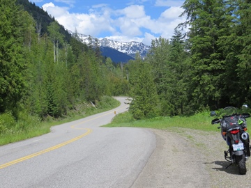 Hwy 31A east of Sandon turn-off