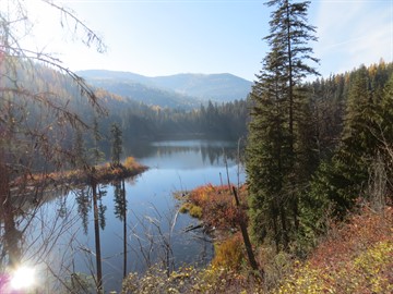 Echo Lake in the fall, 2018