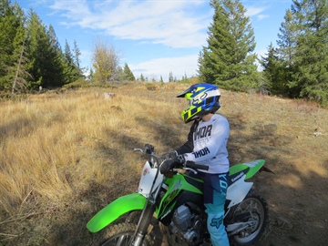 2020 Kawasaki KLX140L, Aberdeen Plateau