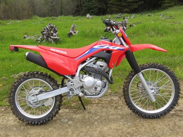 2022 Honda CRF250F - first ride, Aberdeen Plateau near Vernon BC.