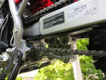 Honda CRF250F chain