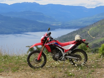 2023 CRF300L, Mabel Lake, South Cascade Road (2026)